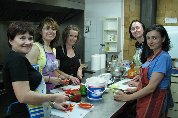 Cocineras voluntarias