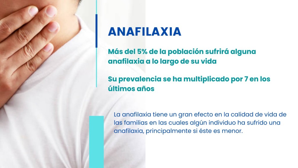 En España se producen más de 40.000 anafilaxias al año que causan hasta 1.000 muertes. Esta patología afecta enormemente la vida social de los adolescentes que pueden llegar a desarrollar trastornos como la ansiedad o la depresión #ValorInmunoterapia