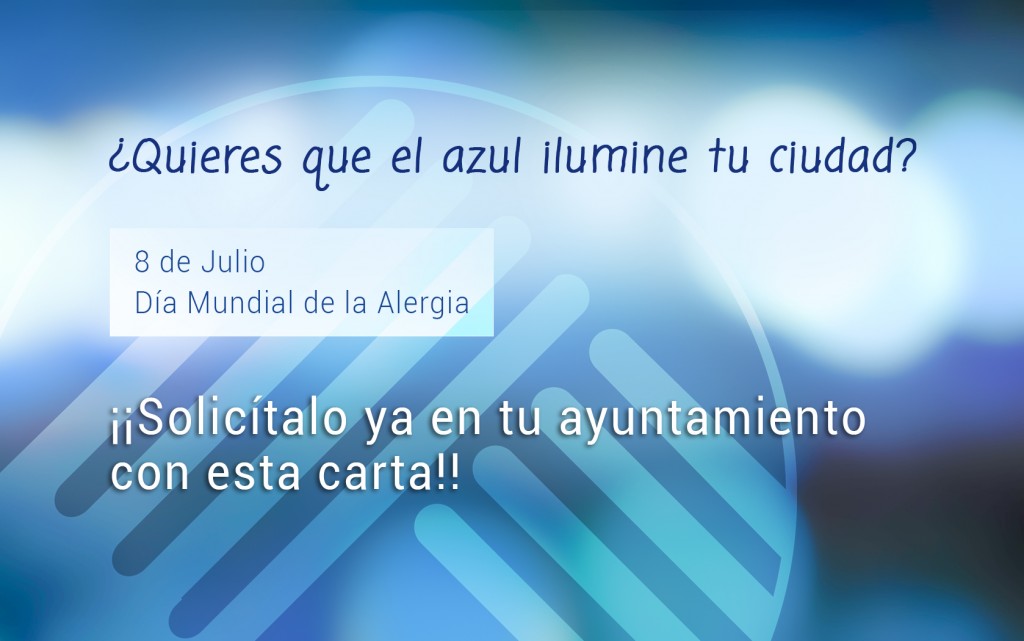 Iluminación de Ayuntamientos en el Día Mundial de la Alergia 8 de Julio