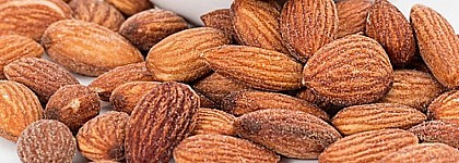 presencia de almendra en chocolate negro