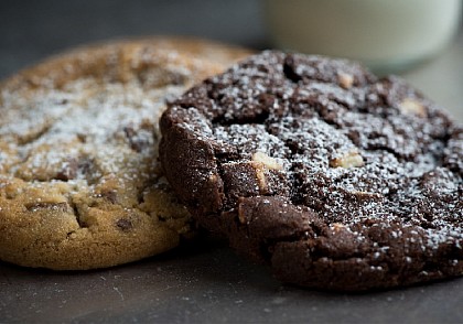 Cookies con chips de chocolate