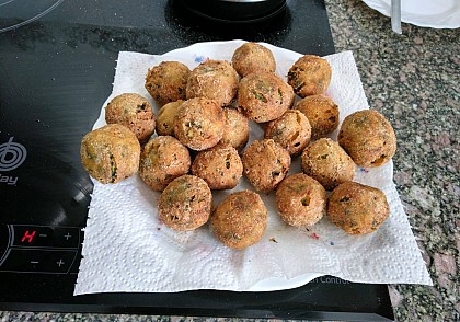 Croquetas de garbanzos