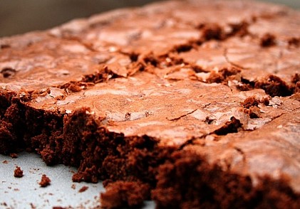 Brownies con dulce de chocolate