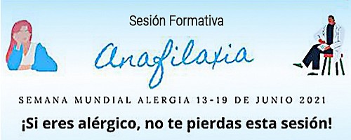 Sesión on line sobre la anafilaxia