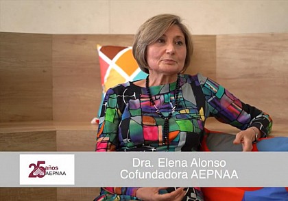 Doctora Elena Alonso 25 Aniversario de AEPNAA